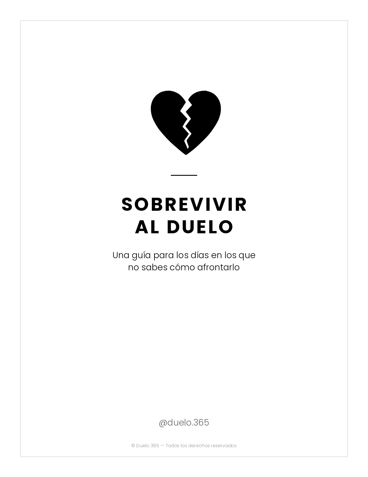 eBook: Sobrevivir al duelo - notas reflexión
